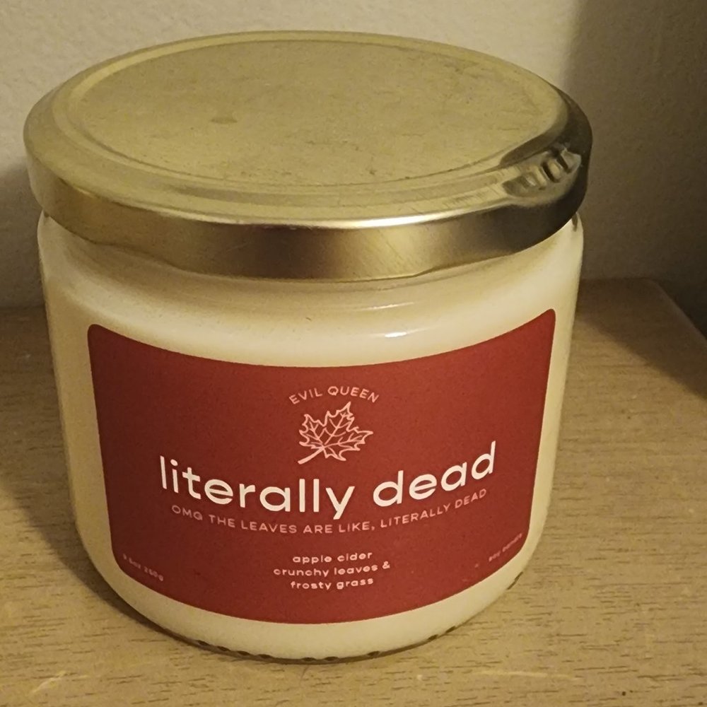 Literally Dead Evil Queen Candle